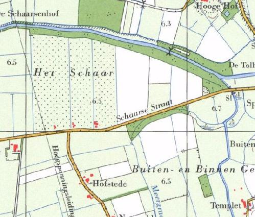 Bergharen (gemeente Wijchen) - Schaarsestraat (ong.