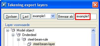 U maakt als volgt een voorwaarde om een objectgroep naar een layer te exporteren en de layer toe te wijzen aan de gemaakte voorwaarde: 1.
