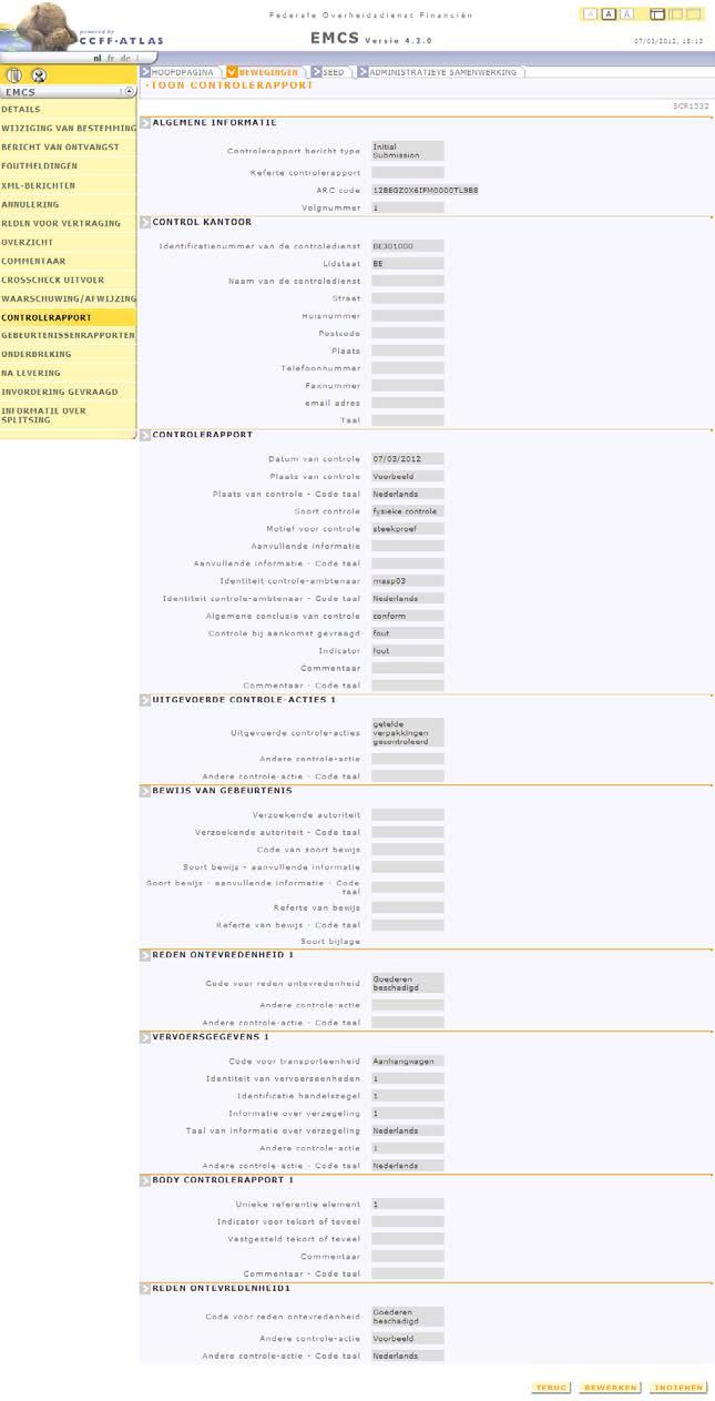 Figuur 21: SCR1532 : Consulteren