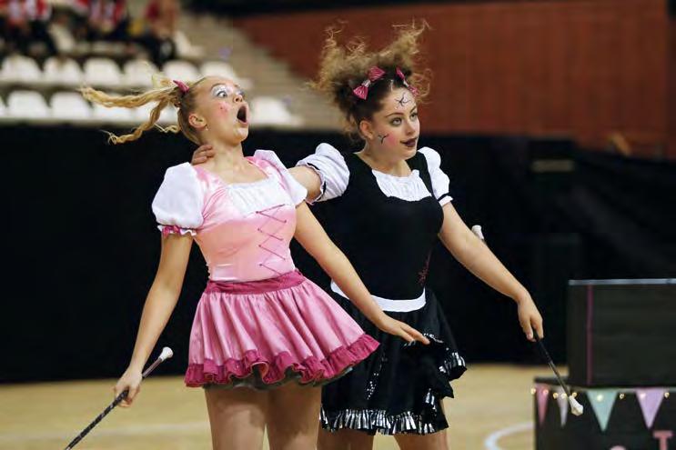 het onderdeel Showtwirl Corps Juvenile veroverde Eendracht Maakt Macht uit Leersum de eerste plaats. Daarnaast waren er legio podiumen top 6-klasseringen.