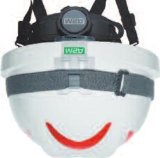 GVDXX) met overzetbril te converteren naar een helm met gelaatsscherm door een reservegelaatsscherm te installeren en andersom (3) (2) (4) (1) Vlamboogoorflappen voor V-Gard 950 Unieke wasbare
