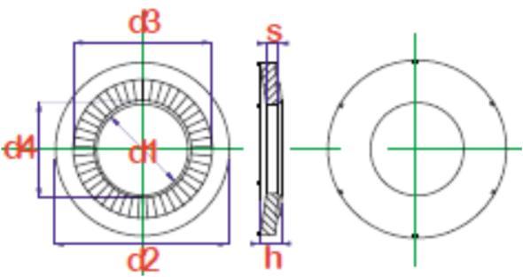 RoHS Standard 200 RC M6 Rondelle contact zingué RoHS / Contact borgrondsel verzinkt RoHS Standard 200 RC M8 Rondelle contact zingué RoHS / Contact borgrondsel verzinkt RoHS Standard RC M10 Rondelle