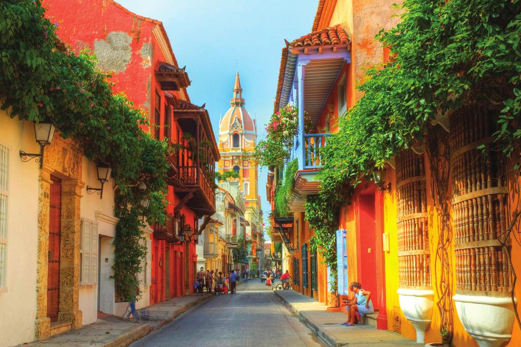 vestingmuren. Cartagena was tevens het decor voor de bekende roman van Gabriel Garcia Marquez, Liefde in tijden van cholera.