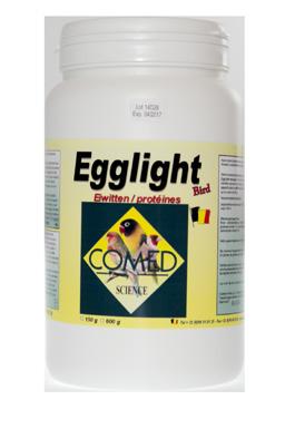 EGGLIGHT LICHTVERTEERBARE EIWITTEN 150 g -600 g Egglight is een bereiding op basis van 100 % opneembare en zeer verteerbare eiwitten.