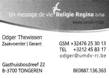 UIT SYMPATHIE colora tongeren Luikersteenweg111 3700 Tongeren Peter Caluwaerts Colora-coach T 012.74.74 32 F 012.74.11.05 colora.