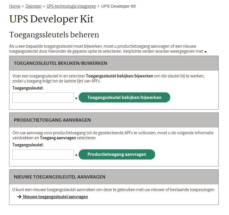 Toegang en beheer (vervolg) Toegangscodes bekijken/bijwerken (vervolg) Voer uw