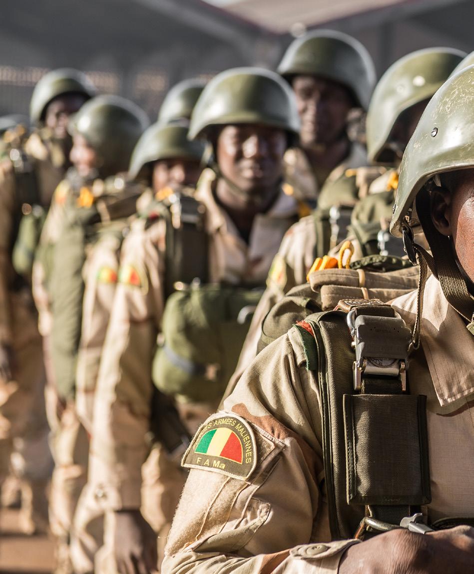 Sommer en Van der Heide Malinese militairen worden sinds begin 2013 opgeleid