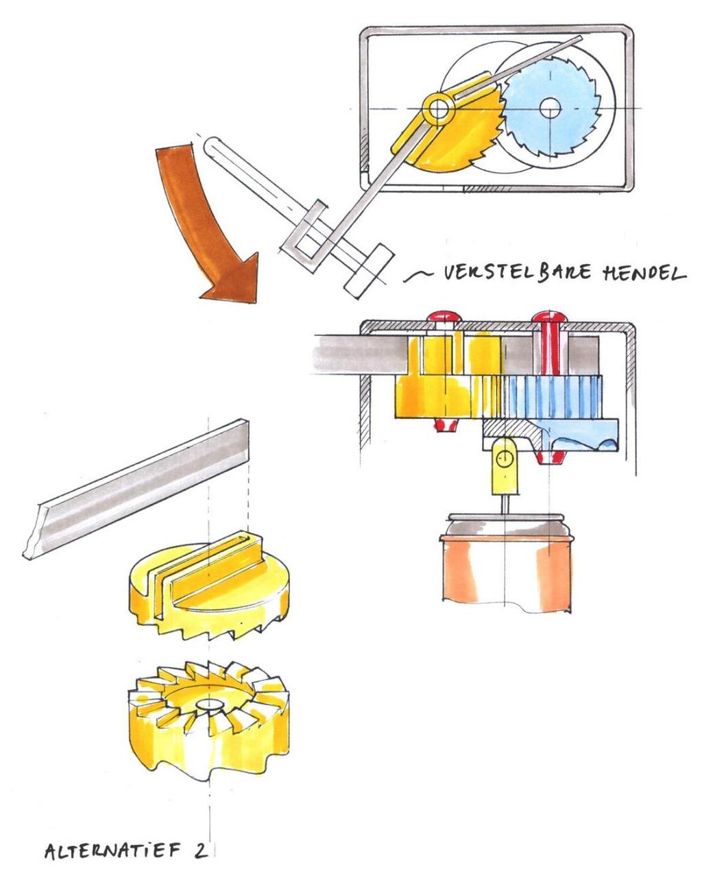 A range of concept ideas for an