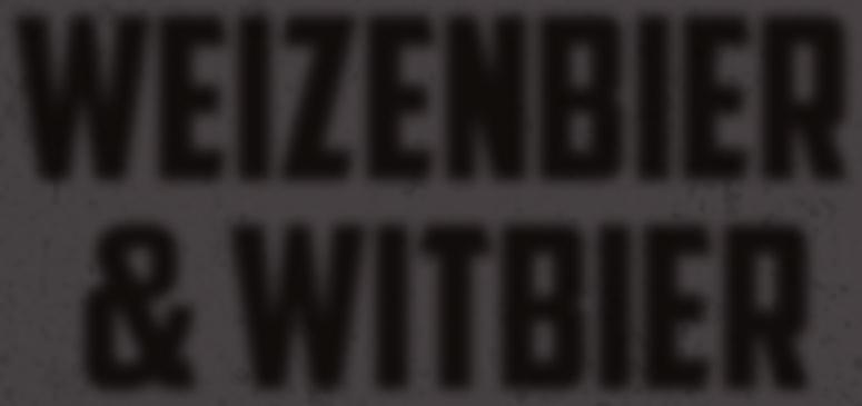 weizenbier & witbier Weizenbier, een Duits tarwebier. Dit bier moet volgens de richtlijnen uit tarwemout bestaan. Weizen heeft een hele volle broodachtige smaak met banaanaroma s.