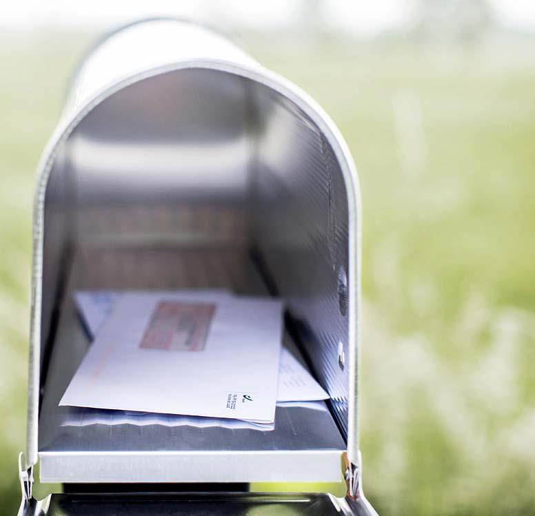 Nos volumes de courrier restent sous pression, mais le déclin
