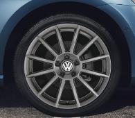 049 - Voorzien van Continental zomerband 225/40 R18 92Y CS-5 Volkswagen wintersets* 15" lichtmetalen winterset, Aspen (Actieprijs) - 15 inch