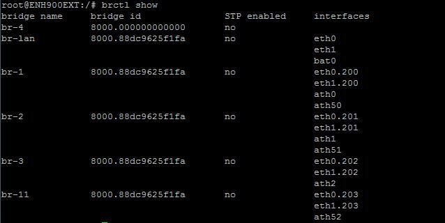 Log via Telnet in op het access point. U bent nu direct ingelogd in de Command Line van OpenWrt, het onderliggende platform van de ENH900EXT.