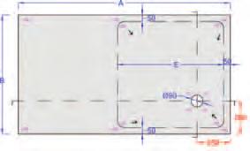 De acrylic Solid Surface is een massief, porievrij en homogeen materiaal. Het is uiterst robuust, zeer hygiënisch en onderhoudsvriendelijk.