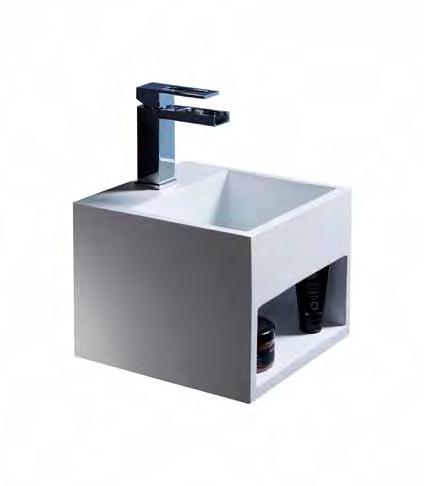 WC & Fonteintjes - WC & Lave-mains Solid Surface SPACE SAVING DESIGN NL FR Ontdek de 5 fonteintjes van Sento Furniture.