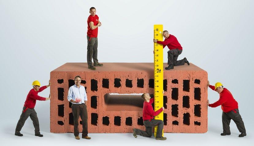 de enige draagmuur van 12 cm Barrybloc, Thermobloc, Lambdabloc, Staltonlatei Het XS wall concept is het summum van massief!