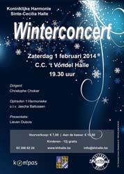 Agenda 1 februari 2014 Winterconcert in cultuurcentrum t Vondel om 19.