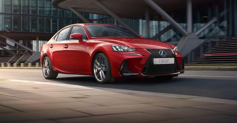 LEXUS IS 300h GEDURFD, INDRUKWEKKEND, DYNAMISCH DE LEXUS IS 300h Met de Lexus IS 300h rijd je nergens onopgemerkt voorbij.