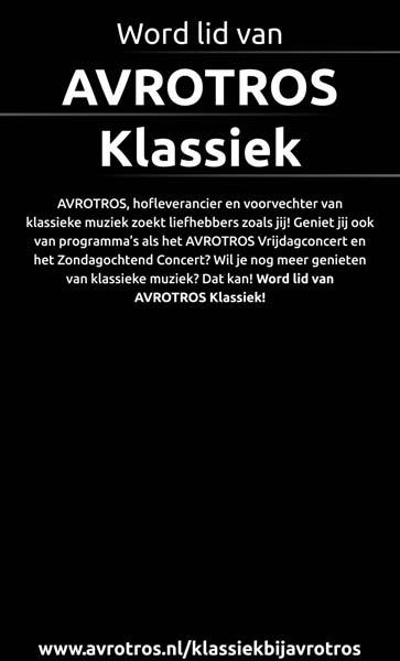 4 TIVOLIVREDENBURG Nieuw seizoen AVROTROS Vrijdagconcert Liefde! Op 26 januari 1979 werd Muziekcentrum Vredenburg geopend met een concert door het Utrechts Symfonie Orkest.