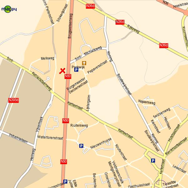 HOOFDSTUK 5 WEGBESCHRIJVING Met de auto: Vanaf E-7 Gent-Kortrijk: Verlaat de snelweg aan de afslag nummer 3 (Zwevegem, Kortrijk-Noord). Neem de R8 richting Kuurne.