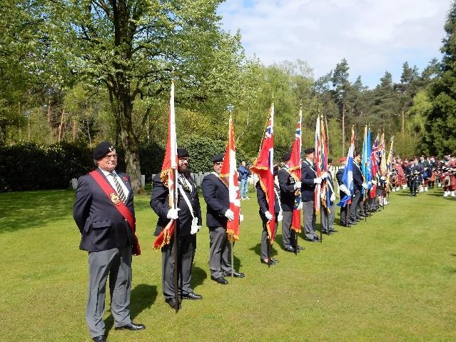 Tijdens de herdenking in Holten was onze Zone Commander Europe Valerie Laucke aanwezig.
