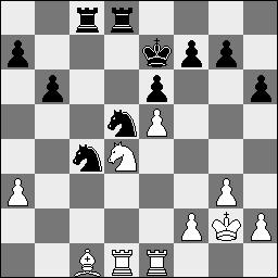 Kg5 Le7+ 0-1 Ivan Sokolov en David Baramidze hielden elkaar in evenwicht in een moeilijke partij.