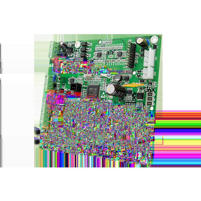 4/6 Opbouwbehuizing van vlamvertragend ABS voor kaarten van centrales uit de VEDO reeks art.300010, BOXPLASTIC KUNSTSTOF OPBOUWBEHUIZING VOOR SERIE VEDO 3000134 en 3000. Kleur wit RAL 9003.