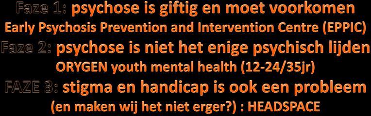 VIP (vroege interventie psychose)