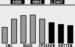 Elke foto blijft maximaal 12 seconden op het scherm staan. U kunt altijd naar het scherm van de duikcomputer terugkeren door de rechterknop ingedrukt te houden.