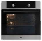 Tiptoets met draaiknoppen, 4 insteekniveau s, stoomschoonprogramma. Nismaat hxbxd: 45x56x55 cm. OVEN MET MAGNETRON FUNCTIE 45 cm. 51 ltr.