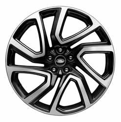 STANDAARDUITRUSTING EN OPTIES 21 5-SPLIT SPOKE STYLE 5025 IN SATIN DARK GREY 22 5-SPLIT SPOKE STYLE 5011 22 5-SPLIT SPOKE STYLE 5011 IN GLOSS BLACK 22 5-SPLIT SPOKE STYLE 5025 IN SATIN DARK GREY MET