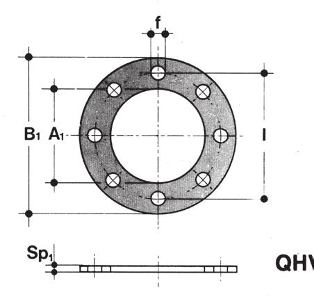 dichtingen joints seals VLAKKE DICHTINGEN JOINTS PLATS FLAT SEALS Voor kragen type QAM, QRV, QRC, QRM,QFV, FDV, QAS. Pour collets type QAM, QRV, QRC, QRM,QFV, FDV, QAS.