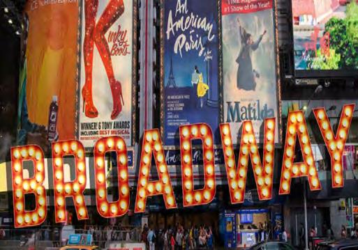 EXTRA: BROADWAY MUSICAL $ 98 Op zaterdagavond