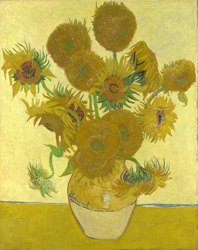 Afbeelding 11: Vincent VAN GOGH, Zonnebloemen, 1888,