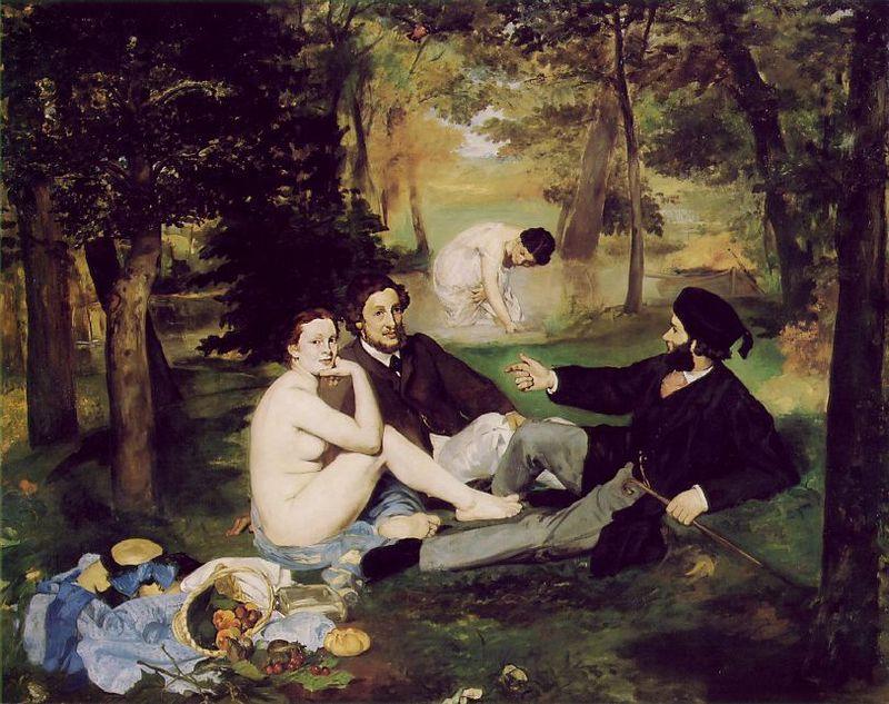 Afbeelding 13: Édouard MANET, Le Dejeuner sur l herbe,