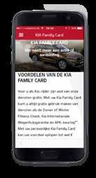 Kia Family Card In de MijnKia App vind je ook alle informatie van je Kia Family Card, zoals je pasnummer, ingangsdatum en geldigheidsduur.