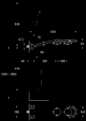 opbouwmontage - 50% - 40% GROHE Freehander 27 005 000 399,00 Douchesysteem voor inbouwmontage -