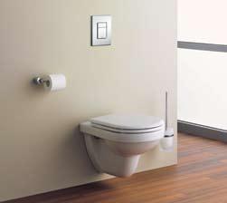 De GROHE installatiesystemen voor wc zijn getest op een puntbelasting van 400 kg.