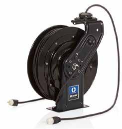 24 V SA-612200 12 V SA-612300 Graco kabel en lichthaspels komen met een innovatieve slip ring die de duurzaamheid bevorderd.