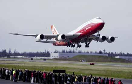 De Boeing 747-8Intercontinental is Boeing s nieuwe vlaggenschip.