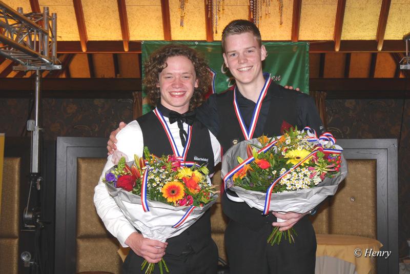 In de Masters Ar s ek eindigden Jop de Jong en Mar n van Rhee als poulewinnaars. Ze wonnen daarna ook de kruisfinales van Sander Jonen en René Dericks.