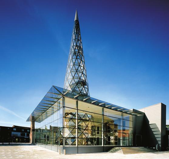 Maison du Verre - Lommel La Glazen Huis, Centre flamand Contemporain de l Art du Verre, se situe le long du passage De Vryheyt au milieu du centre ville.