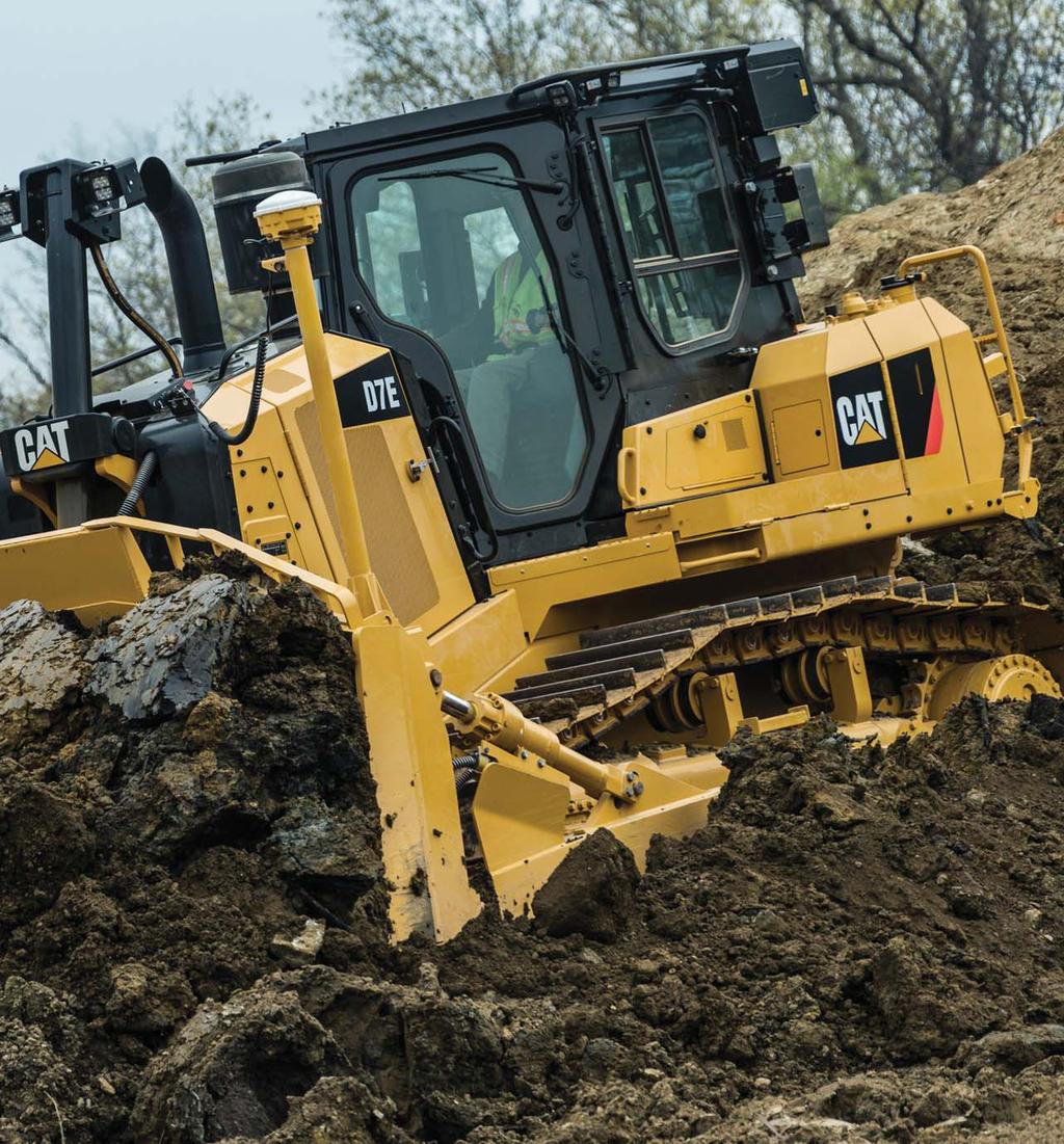 Sinds de introductie van de D7E-dozer hebben klanten wereldwijd miljoenen liter/gallon dieselbrandstof bespaard en de totale emissies verlaagd.