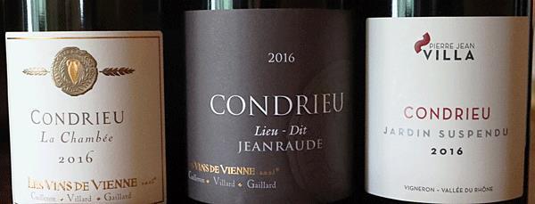 **** Condrieu Jeanraude 2016, Les Vins de Vienne www.vinsdevienne.com Uit de 3 ha grote lieu-dit Jeanraude in Saint-Michel-sur-Rhône, richting Château Grillet.
