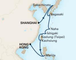 TAIWAN & JAPAN ONTDEKKEN VERKENNINGS- REIS CHINA 14 nachten vanaf Shanghai Vertrek: 29-10-18 (W862) 14 nachten vanaf Hongkong naar Yakohama Vertrek: 17-03-19 (W918) 2