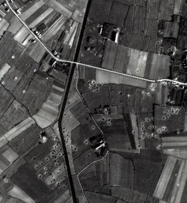 LUCHTFOTO-ONDERZOEK 5. RESULTATEN 5.3 LUCHTAANVALLEN Op de luchtfoto s uit de periode 01-09-1940 tot en met 02-02-1943 is geen bombardementschade waargenomen.