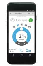 Slimme klimaatregeling waar u ook bent Daikin Online controller U kunt de Stylish ook regelen via uw smartphone.