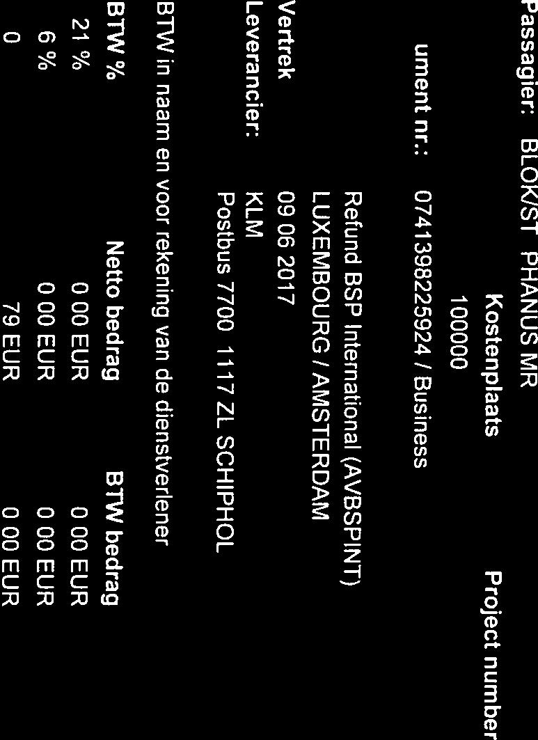 BCI3. travel BCD Travel Nederland 8 V Phone Central Ticketing&Support Services Fax Europalaan 400 E-MaiI 3526 KS UTRECHT Internet