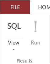Om in het SQL deel van Microsoft Access te komen moetje het volgende doen: 1 2 1.