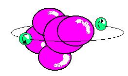 Volgens Pauli se uitsluitingsbeginsel kan twee elektrone slegs in dieselfde orbitaal om die kern beweeg as hulle teenoorgestelde spin het, aangesien elektrone mekaar eintlik moet afstoot.