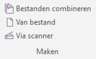 5 1. PDF's maken PDF's maken in Power PDF Kies Bestand > Openen > Bladeren, stel als bestandstype Alle bestanden in en kies een of meer niet-pdf-bestanden waarvan het bestandstype door het programma